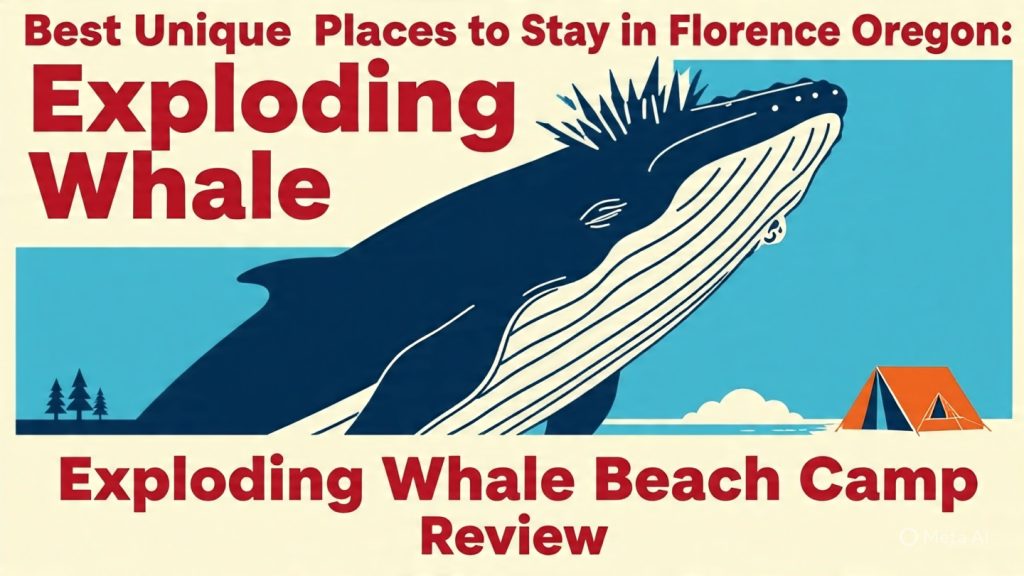 Best Unique Places to Stay in Florence Oregon: Exploding Whale Beach Camp Review Best Unique Places to Stay in Florence Oregon
